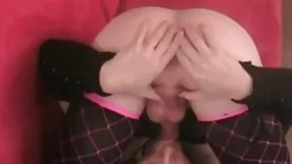 MILF experiente sexo gratis as brasileirinhas enquadrado sob um buraco negro relaxado