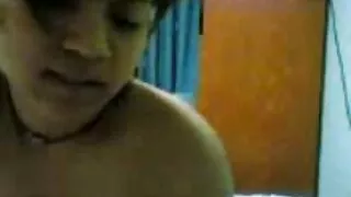 Pretzel terminou e linda garota fodida em uma filme pornô das brasileirinhas máquina de tesão